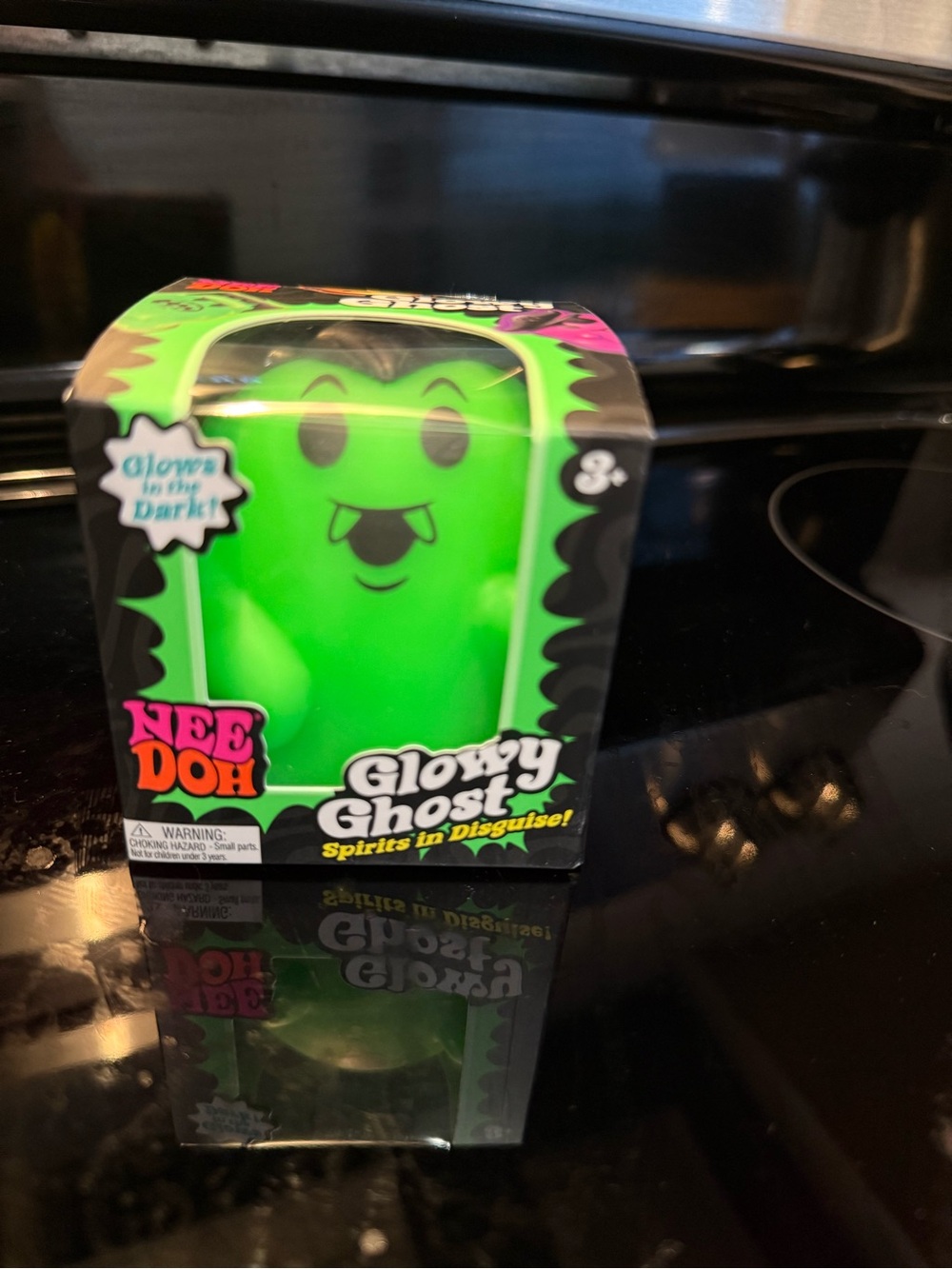 NeeDoh Glowy Ghost Green